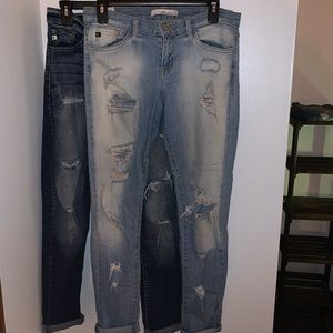 KanCan distressed wash skinny jean!